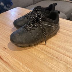 Black Cleats Size 10K