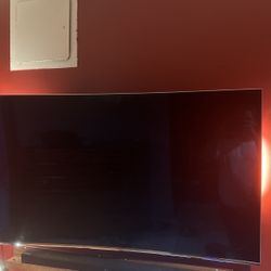 Curved Screen Samsung TV