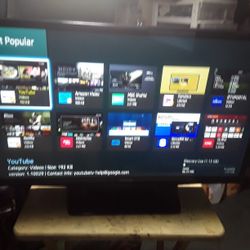Samsung Smat TV 28" Inch Remote control Includes 