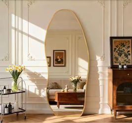 Irregular Floor Mirror