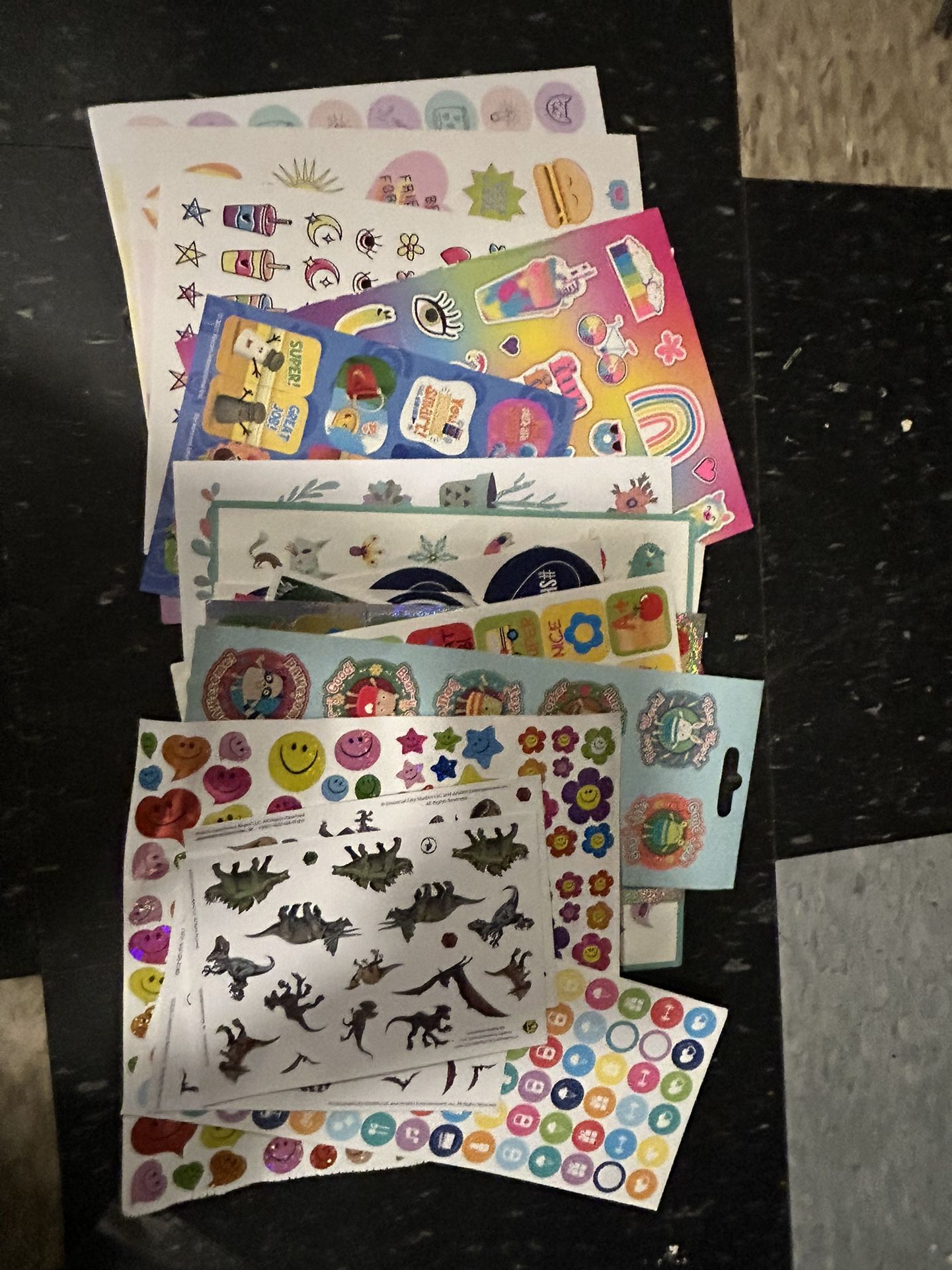 25 Sheets Of Stickers 