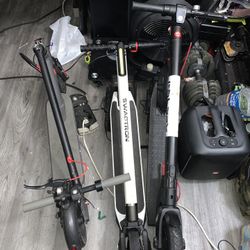 Three Electric  Scooters For Parts Or Easy Fix $$100 For All Price Firm