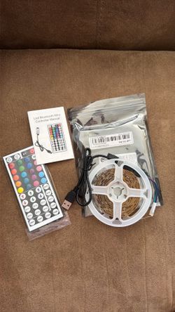 16.4-foot (5-meter) LED strip, a USB power cable,$16