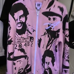 Og Retro Pink ASAALI hoodie Authentic 