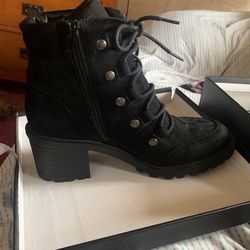 black heel boots 