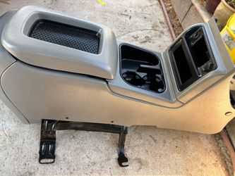 OEM GM Center Console Assembly for 99-06 Chevy GMC Silverado Sierra (dark gray)