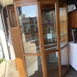 Big Tall Curio Cabinet