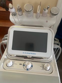 H2-O2 Small Bubble Facial Machine with Attachments