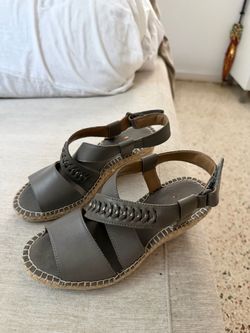 Clarks Women's Espadrille Wedge Sandals