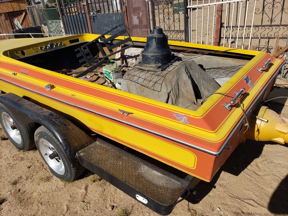 Free Speed Boat Project Trailer Not Included