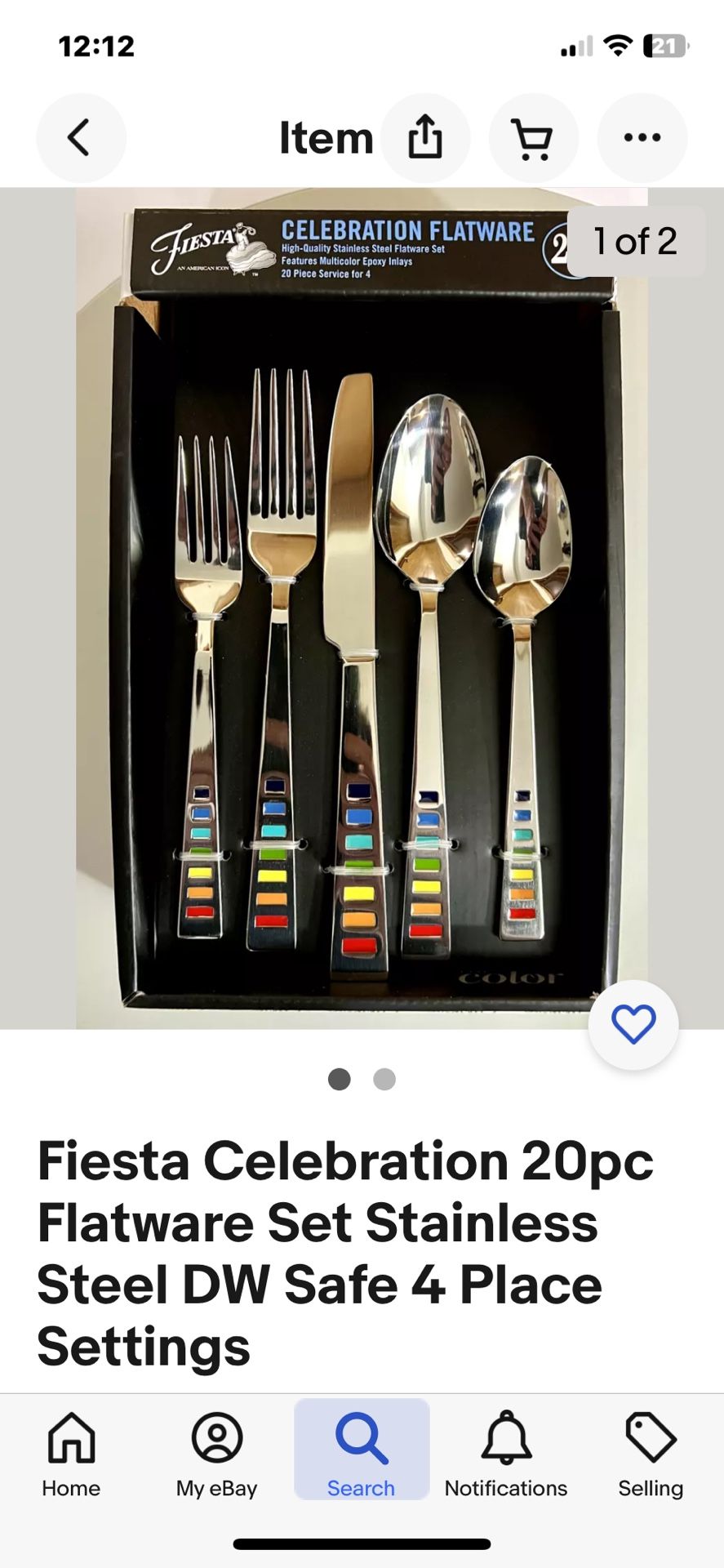 Fiesta flatware