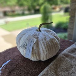 New Larger Size Plush Pumpkin.