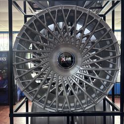 22s brushed wheels tires 5lug 5-115-127