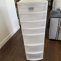 Sterilite Plastic storage drawers.
