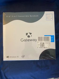 Gateway 11.6” Celeron 4GB/64GB Notebook - New