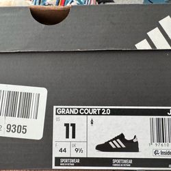 Adidas Grand Court 2.0 samba women’s size 11 men’s size 9 9.5 10