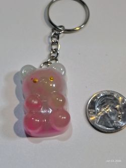 Gummy bear keychain
