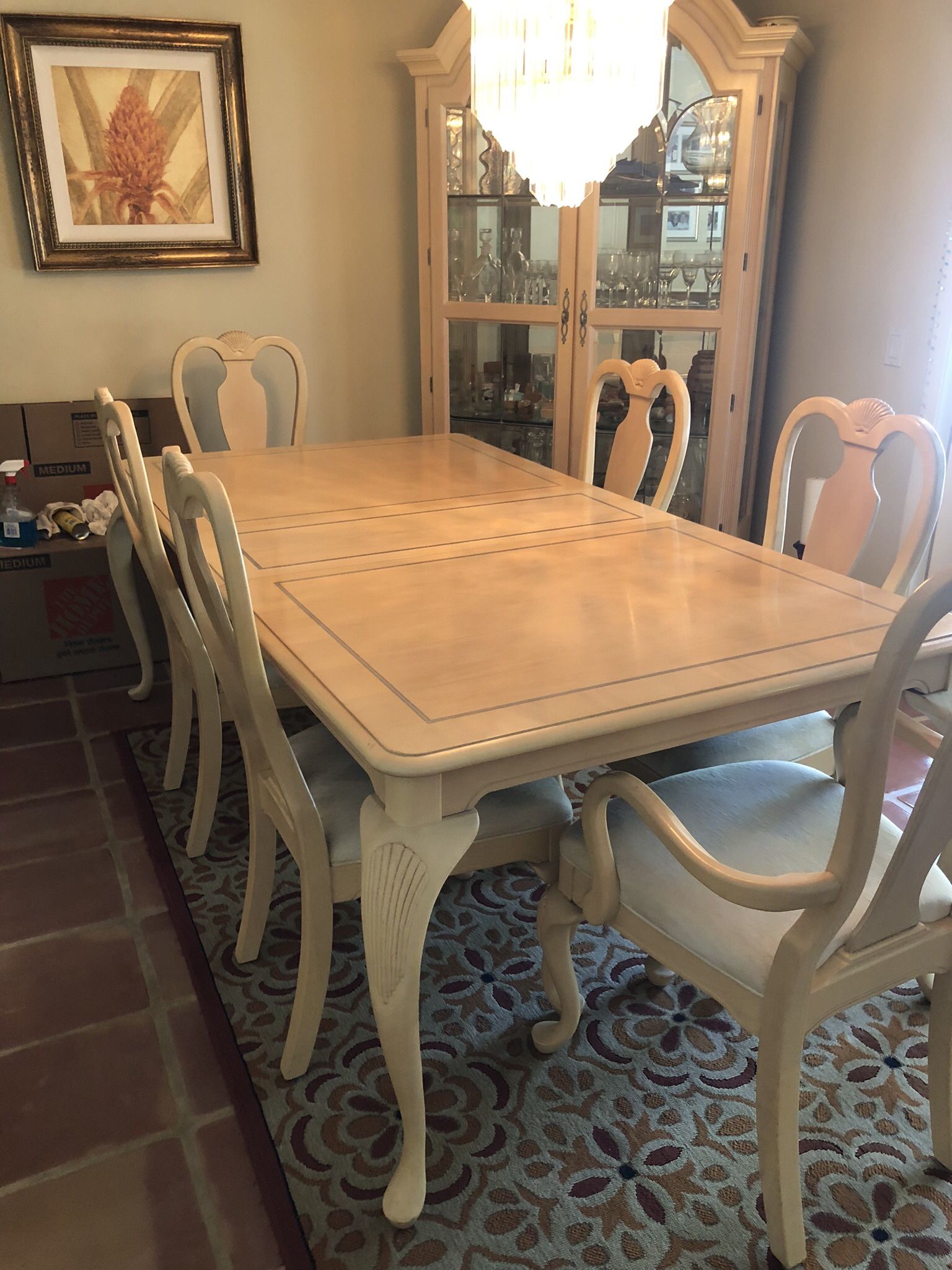 Bernhardt Dining Table And 6 Chairs