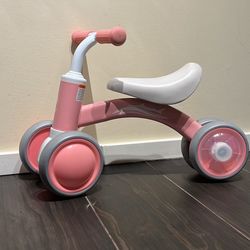 Toddler Push Bike - Wheels Light Up!