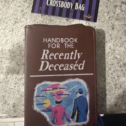 Spirit Beetlejuice Handbook For The Recently Deceased Crossbody Bag