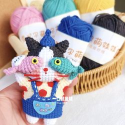 🧶Handmade with love: Cute Crochet Keychain 
