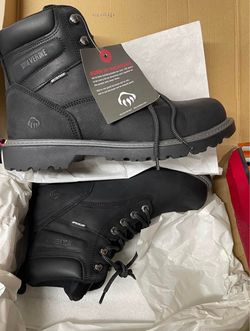 New Wolverine Steel Toe work boots men’s size 10