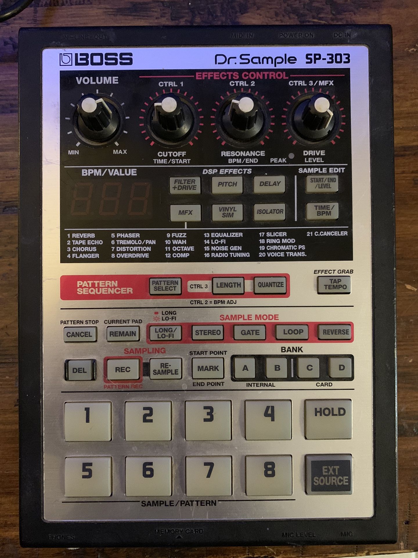 Boss Sp303 Dr Sampler