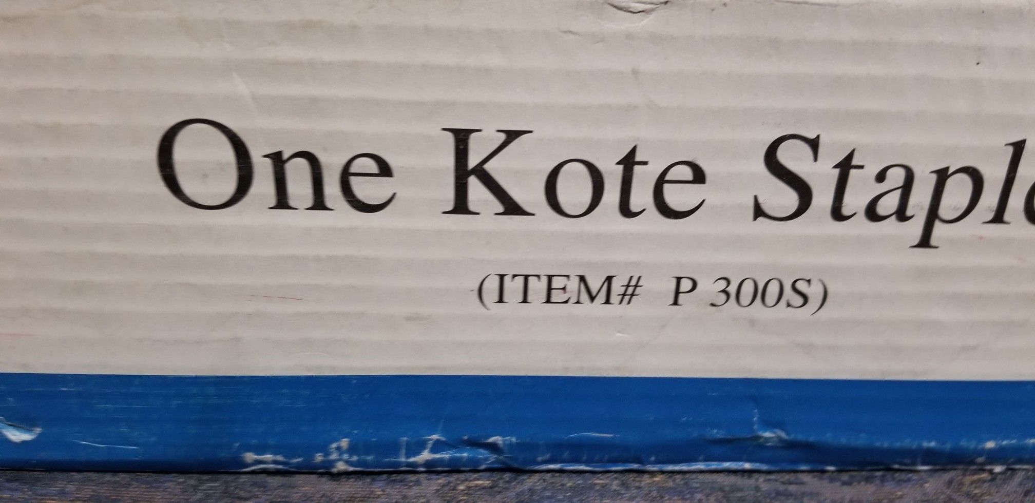 One Kote Staples 15/16 Crown x 1-3/4. Leg - Galvanized Box Count 5M