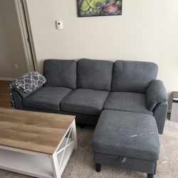 Grey Sectional Couch