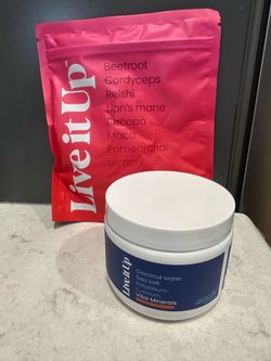 Brand new never opened Live-It-Up Beetroot Powder & Electrolyte Supplement Powder