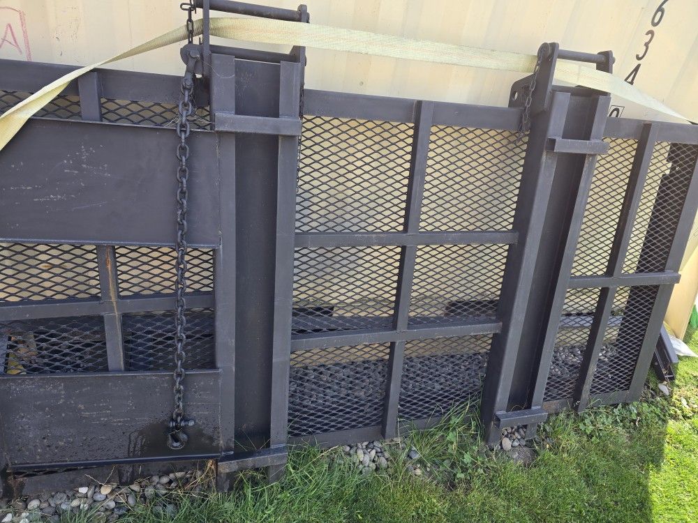 4'x8' Man Telehandler Forklift Basket