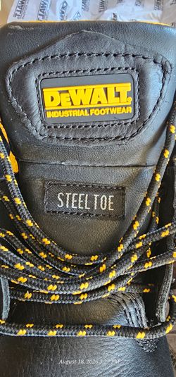 DeWalt Industrial Steel Toe Work Boots $85