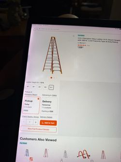 Werner 12 ft Fiberglass Step Ladder