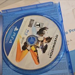 Overwatch Origins Edition PS4 Game Disc