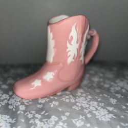 Pink Cowboy Boot