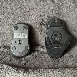 Steelseries Wiresless Mouse (Left) - $50     Logitech Wireless Mouse (Right) - $120