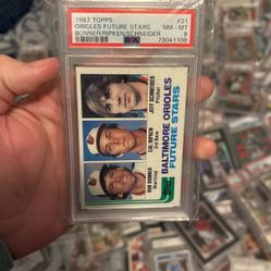 Cal Ripken Jr Rookie PSA 8