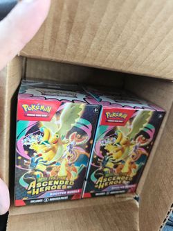 Four ascended hero booster bundle for 80 each