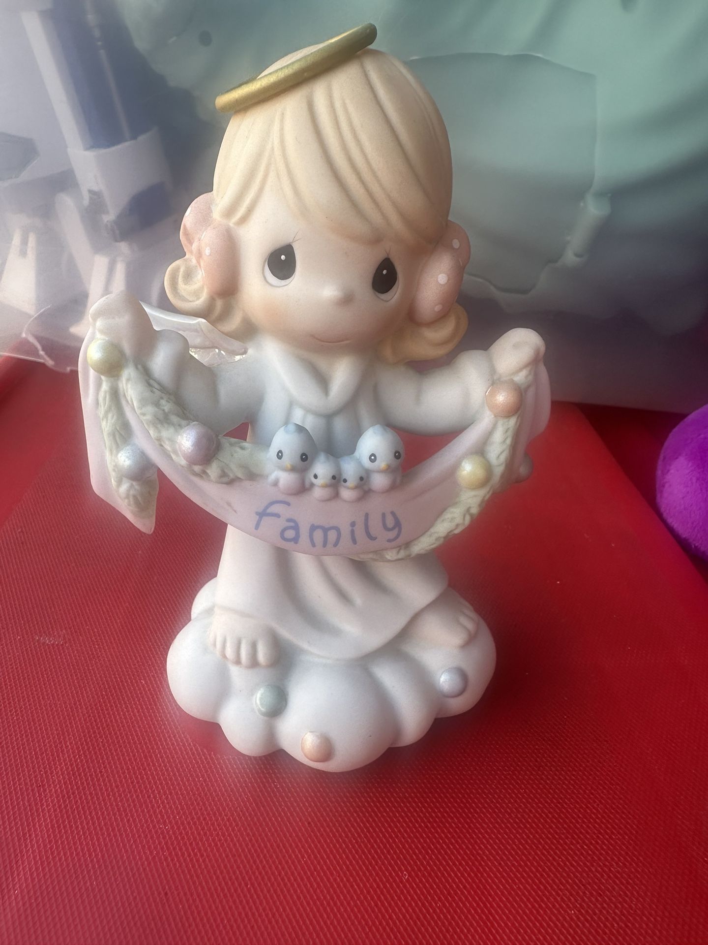 Precious Moments A FAMILY OF LOVE (A GIFT FROM ABOVE) 0000366 LE Girl Angel