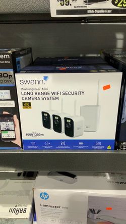Swann MaxRanger4K Mini WiFi Security Camera System $200