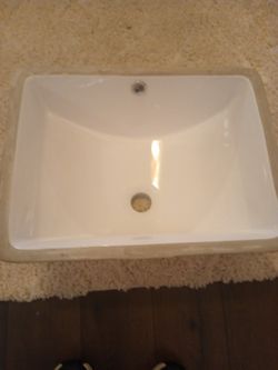 New Undermount Sink.