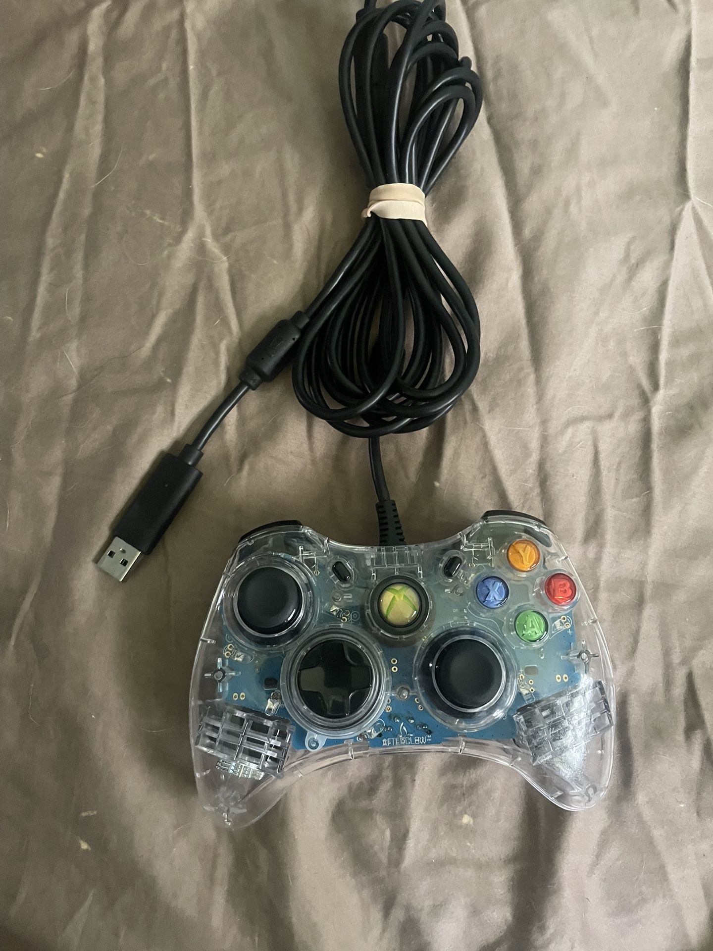 Xbox After Glow Wired Controller. Looks New