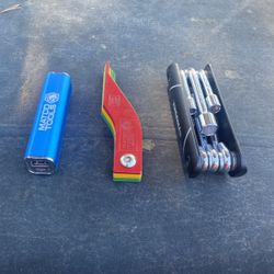 Tools And A Portibol Charger