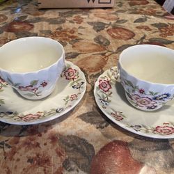 Vintage Mandarin By Franciscan Tea Cups