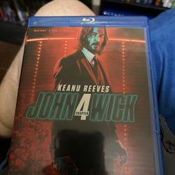 saleing John wick Chapter 4 Blu-Ray And Dvd