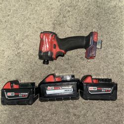 Milwaukee Impact And Batteries 