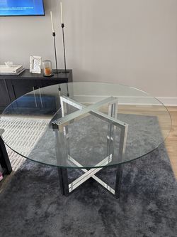 Glass Dining Table