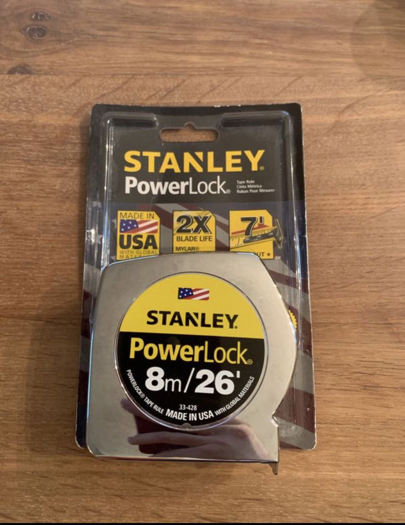 Stanley Powerlock 26 Foot Tape Measurer
