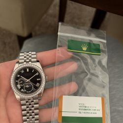 Luxury Watch Skydw3ller (41mm) Diamond Bezel