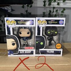 Kate Bishop and Yelena Funko Pop Bundle of 2